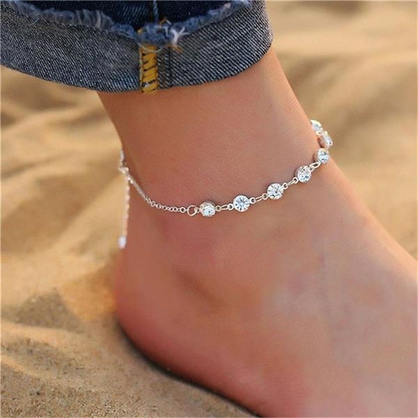 anklets sleek minimalist crystal anklet shiny metal women's bracelet on the leg accessories jewelry for women party, Red;blue
anklets sleek minimalist crystal anklet shiny metal women's bracelet on the leg accessories jewelry for women party, Red;blue