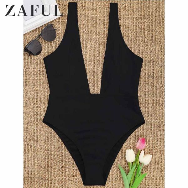 women's jumpsuits & rompers zaful 2021 plunging neck one piece bodysuit women low cut padded high leg summer elastic bathing suit overa, Black;white
women's jumpsuits & rompers zaful 2021 plunging neck one piece bodysuit women low cut padded high leg summer elastic bathing suit overa, Black;white