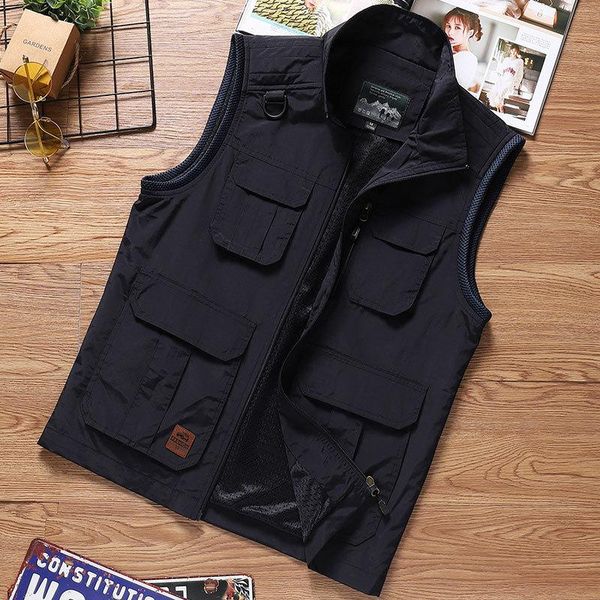 men's vests outdoor waistcoat leisure spring and autumn thin pography fishing vest frock coat streetwear, Black;white
men's vests outdoor waistcoat leisure spring and autumn thin pography fishing vest frock coat streetwear, Black;white