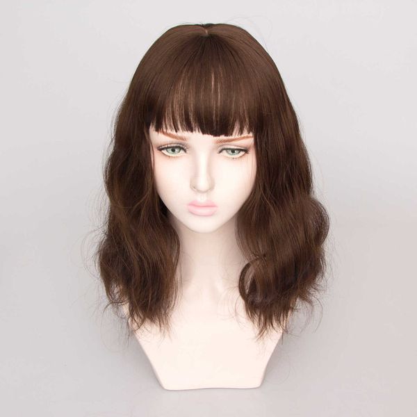 qi bang's korean fashion wig long curly hair, Black
qi bang's korean fashion wig long curly hair, Black