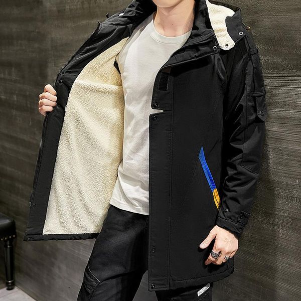 men's trench coats mens style autumn winter coat fashion long overcoat solid outwear zipper jackets men casual thick warm hooded jacket, Tan;black
men's trench coats mens style autumn winter coat fashion long overcoat solid outwear zipper jackets men casual thick warm hooded jacket, Tan;black