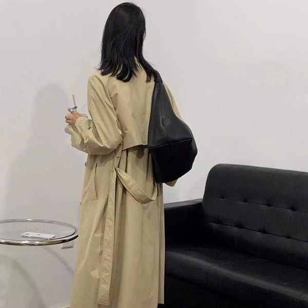 women's trench coats 2021 spring long coat women double breasted slim female outwear fashion windbreaker, Tan;black
women's trench coats 2021 spring long coat women double breasted slim female outwear fashion windbreaker, Tan;black