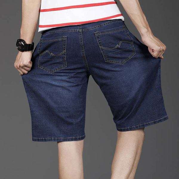 2021 extra large summer denim large-sized men's elastic waistline height of the knee looser male-sized shorts gplf, Blue
2021 extra large summer denim large-sized men's elastic waistline height of the knee looser male-sized shorts gplf, Blue