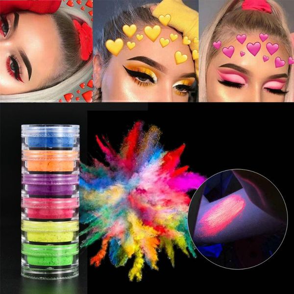 eye shadow 6 color/sets lasting fluorescent matte eyeshadow neon pigment powder halloween decoration palette beauty glazed
eye shadow 6 color/sets lasting fluorescent matte eyeshadow neon pigment powder halloween decoration palette beauty glazed