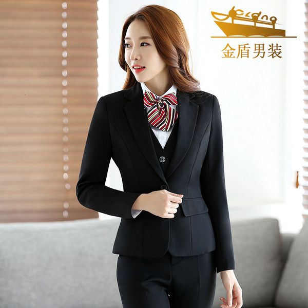 women's luxury jacket jindun profsional women's slim suit interview formal busins drs coat, Black;brown
women's luxury jacket jindun profsional women's slim suit interview formal busins drs coat, Black;brown