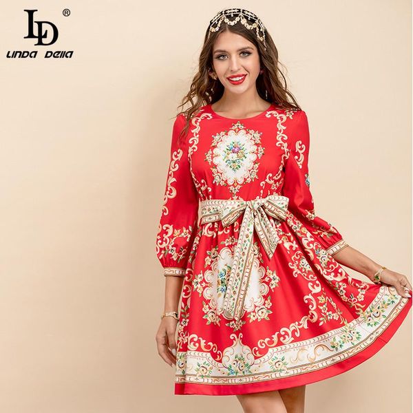 casual dresses ld linda della 2021 fashion runway summer red midi dress women three quarter sleeve bead floral print elegant party, Black;gray
casual dresses ld linda della 2021 fashion runway summer red midi dress women three quarter sleeve bead floral print elegant party, Black;gray