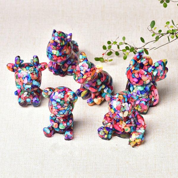 decorative objects & figurines natural crystal crushed stone original ornament pink turquoise color shell gravel
decorative objects & figurines natural crystal crushed stone original ornament pink turquoise color shell gravel