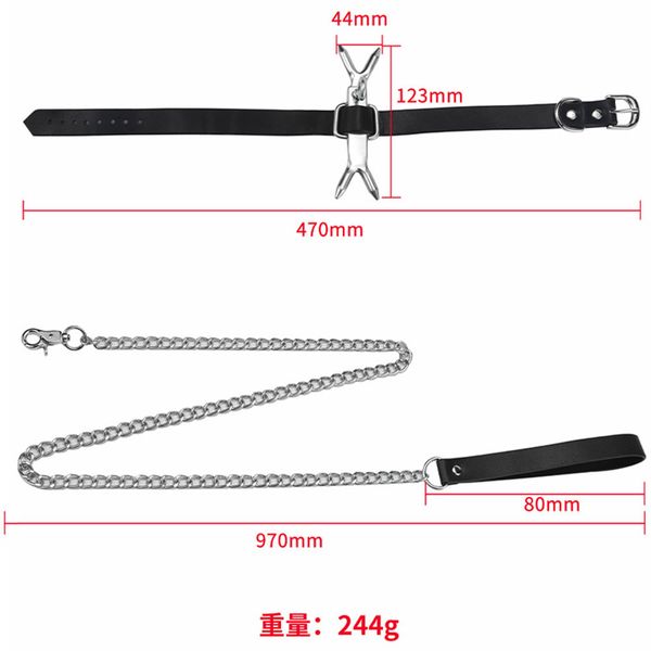 sm double fork collar drag chain male and female slave toy abuse dog collar chain slut collar
sm double fork collar drag chain male and female slave toy abuse dog collar chain slut collar