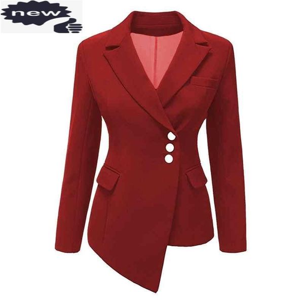 2021 new fashion suit women blazer workwear unregular office ladies blazers spring female large size s-xxxl khaki black red, White;black
2021 new fashion suit women blazer workwear unregular office ladies blazers spring female large size s-xxxl khaki black red, White;black
