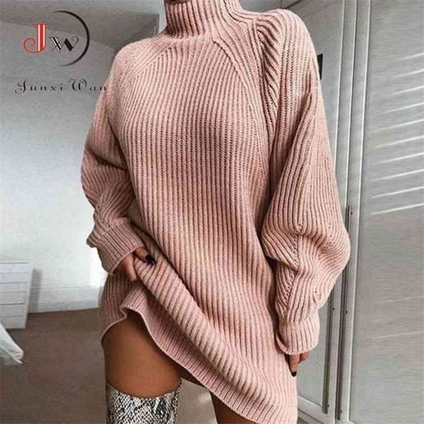women turtleneck oversized knitted autumn solid long sleeve casual elegant mini sweater dress plus size winter clothes, Black;gray
women turtleneck oversized knitted autumn solid long sleeve casual elegant mini sweater dress plus size winter clothes, Black;gray