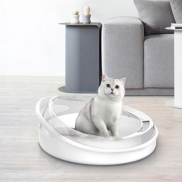 other cat supplies anti splash litter toilet box shovel plastic tray semi-closed scoop large urinals kedi kumu pet 60cl
other cat supplies anti splash litter toilet box shovel plastic tray semi-closed scoop large urinals kedi kumu pet 60cl