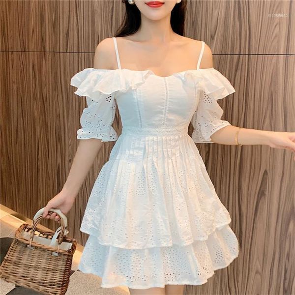 casual dresses runway summer sweet girls spaghetti strap pleated dress slash neck off shoulder hollow out hook flower dresses1, Black;gray
casual dresses runway summer sweet girls spaghetti strap pleated dress slash neck off shoulder hollow out hook flower dresses1, Black;gray