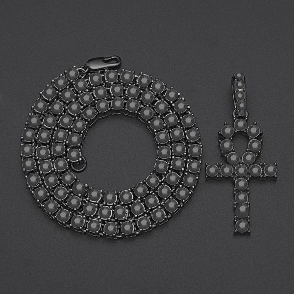 mens iced out chain egyptian ankh key pendant necklace hip hop jewelry rhinestones crystal cuban link gold chains, Silver
mens iced out chain egyptian ankh key pendant necklace hip hop jewelry rhinestones crystal cuban link gold chains, Silver