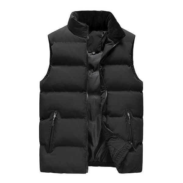 men's vests autumn and winter 2021 cotton thickened vest men fashion warm down waistcoat loose clothing, Black;white
men's vests autumn and winter 2021 cotton thickened vest men fashion warm down waistcoat loose clothing, Black;white