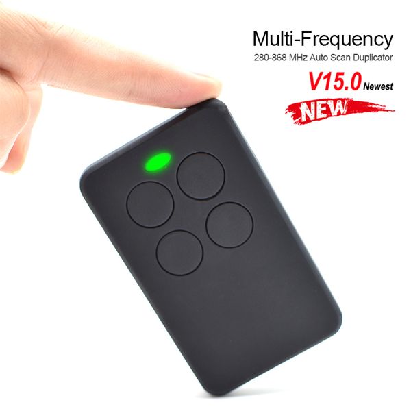 upgrade v15.0 garage door remote control 433mhz garage door opener 280mhz to 868mhz multi-frequency gate command transmitter
upgrade v15.0 garage door remote control 433mhz garage door opener 280mhz to 868mhz multi-frequency gate command transmitter