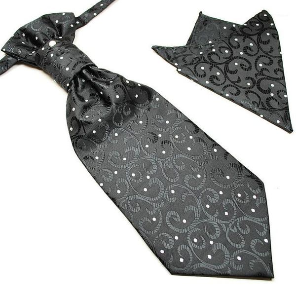 neck tie set cravat ascot hanky wedding floral ties for men wedding handkerchief pocket square 2pcs in 1 gifts1, Black;gray
neck tie set cravat ascot hanky wedding floral ties for men wedding handkerchief pocket square 2pcs in 1 gifts1, Black;gray