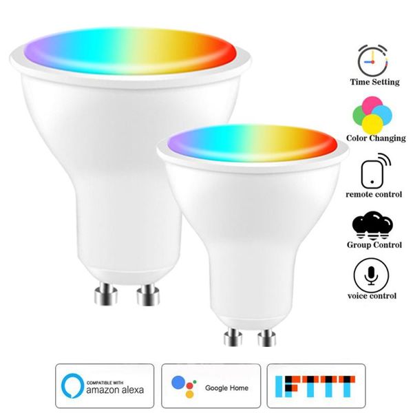 bulbs wifi smart bulb gu10 led light spotlight 220-240v 4w rgb+cct voice control work with alexa google home lighting life
bulbs wifi smart bulb gu10 led light spotlight 220-240v 4w rgb+cct voice control work with alexa google home lighting life