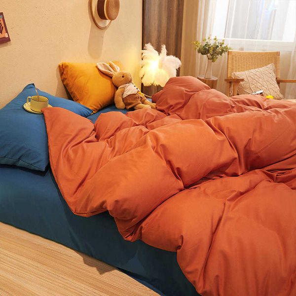 solid imitation cotton four piece set mixed with cream bedding student quilt cover home textile day
solid imitation cotton four piece set mixed with cream bedding student quilt cover home textile day