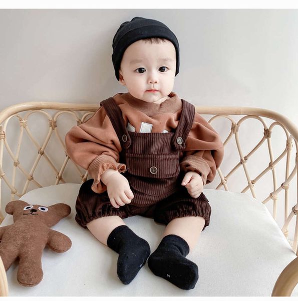 baby's autumn and winter boys' clothes, corduroy trousers suit, girls' waistcoat, khaki climbing suit, Blue
baby's autumn and winter boys' clothes, corduroy trousers suit, girls' waistcoat, khaki climbing suit, Blue