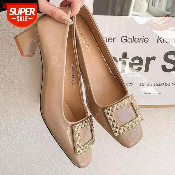 rhinestone square buckle thick heel work women vintage pu leather classic solid square toe zapatos de mujer tacon #un2v
rhinestone square buckle thick heel work women vintage pu leather classic solid square toe zapatos de mujer tacon #un2v