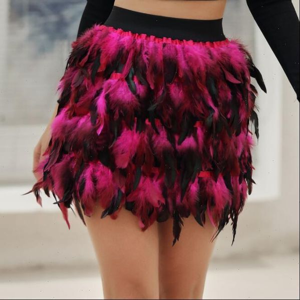 2021 summer new black feather women mini skirt fashion elegant skirt for evening party event plumage plume skirts
2021 summer new black feather women mini skirt fashion elegant skirt for evening party event plumage plume skirts
