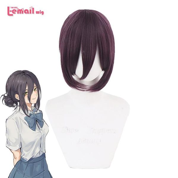 synthetic wigs l-email wig chainsaw man reze cosplay dark purple for women heat resistant hair halloween cap, Black
synthetic wigs l-email wig chainsaw man reze cosplay dark purple for women heat resistant hair halloween cap, Black