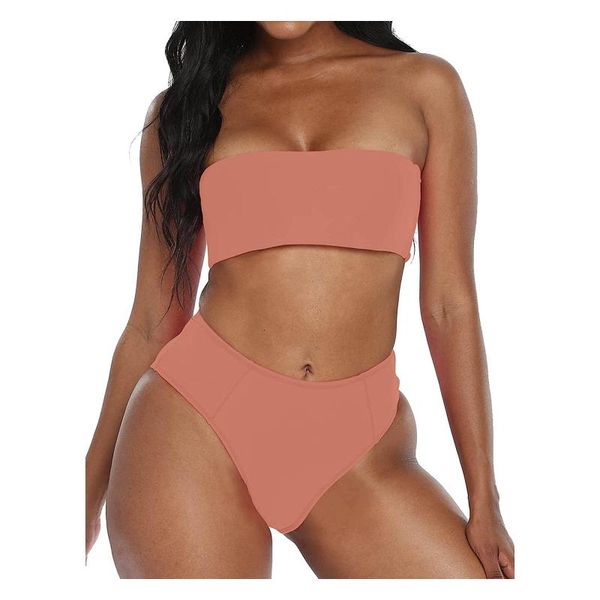 women's swimwear bikini high waisted tummy control two piece swimsuit waist shorts woman pink, White;black
women's swimwear bikini high waisted tummy control two piece swimsuit waist shorts woman pink, White;black