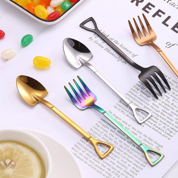 forks 1pcs kitchen stainless steel dessert shovel spoon and fork picnic travel creative cute design ice cream fruit
forks 1pcs kitchen stainless steel dessert shovel spoon and fork picnic travel creative cute design ice cream fruit