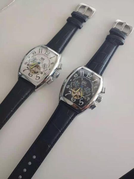 wristwatches men's watches tourbillon automatic quartz 3bar waterproof -franck- design watch for men mechanical wristwatch, Slivery;brown
wristwatches men's watches tourbillon automatic quartz 3bar waterproof -franck- design watch for men mechanical wristwatch, Slivery;brown