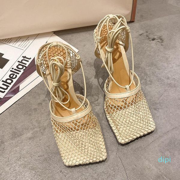 wholesale-dress shoes gauze 2021 spring and summer sandals square high heels hollow wrap cross strapping roman, Black
wholesale-dress shoes gauze 2021 spring and summer sandals square high heels hollow wrap cross strapping roman, Black