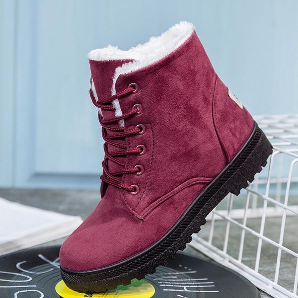 boots women 2021 keep warm winter snow ankle shoes woman solid color comfortable boot plus size, Black
boots women 2021 keep warm winter snow ankle shoes woman solid color comfortable boot plus size, Black