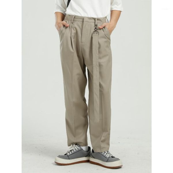 men's clothing - 2021 spring product, korean version, personality trend, slim fit, solid color, mid waist casual suit, pants, Black
men's clothing - 2021 spring product, korean version, personality trend, slim fit, solid color, mid waist casual suit, pants, Black