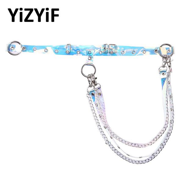 belts fashion women punk gothic waist belt adjustable faux leather body harness with metal chain o-ring party costume, Black;brown
belts fashion women punk gothic waist belt adjustable faux leather body harness with metal chain o-ring party costume, Black;brown