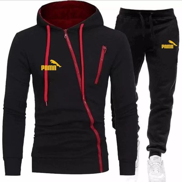 men's tracksuits autumn and winter fashion suit sportswear hoodie + pants jogging fitness sports track zipper jacket, Gray
men's tracksuits autumn and winter fashion suit sportswear hoodie + pants jogging fitness sports track zipper jacket, Gray