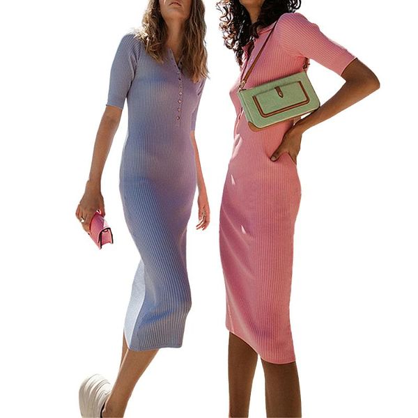 party dresses half-open collar mid-sleeve dress for women 2021 casual simple mid-length solid maxi clothes vestidos de fiesta, White;black
party dresses half-open collar mid-sleeve dress for women 2021 casual simple mid-length solid maxi clothes vestidos de fiesta, White;black