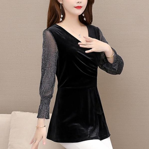 women's blouses & shirts 5xl plus size women 2021 fashion autumn o-neck short sleeve patchwork shirt female casual blusas femininas el, White
women's blouses & shirts 5xl plus size women 2021 fashion autumn o-neck short sleeve patchwork shirt female casual blusas femininas el, White