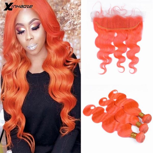human hair bulks pre-colored light orange bundles with frontal remy brazilian body wave lace closure 4*4 100%, Black
human hair bulks pre-colored light orange bundles with frontal remy brazilian body wave lace closure 4*4 100%, Black