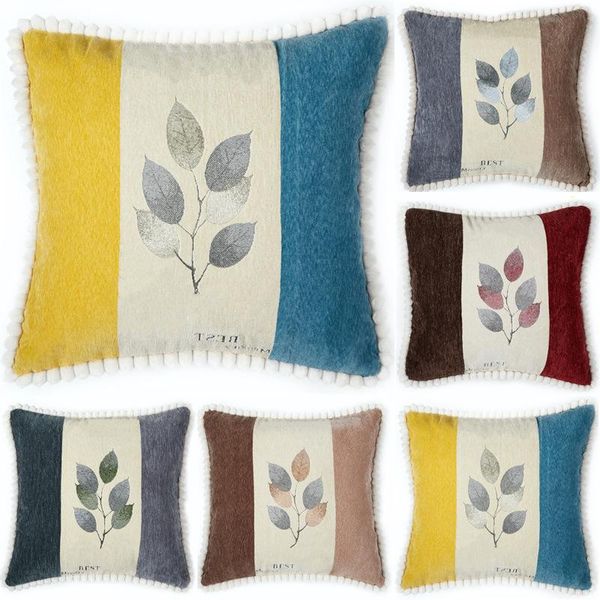 cushion/decorative pillow grade chenille leaf embroidered throw case sofa cushion cover gift home living room fabric waist funda cojines
cushion/decorative pillow grade chenille leaf embroidered throw case sofa cushion cover gift home living room fabric waist funda cojines
