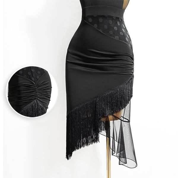 latin dance skirt womens practice clothes tassel skirt irregular split samba salsa tango dancing dress black skirt vdb2687, Black;red
latin dance skirt womens practice clothes tassel skirt irregular split samba salsa tango dancing dress black skirt vdb2687, Black;red