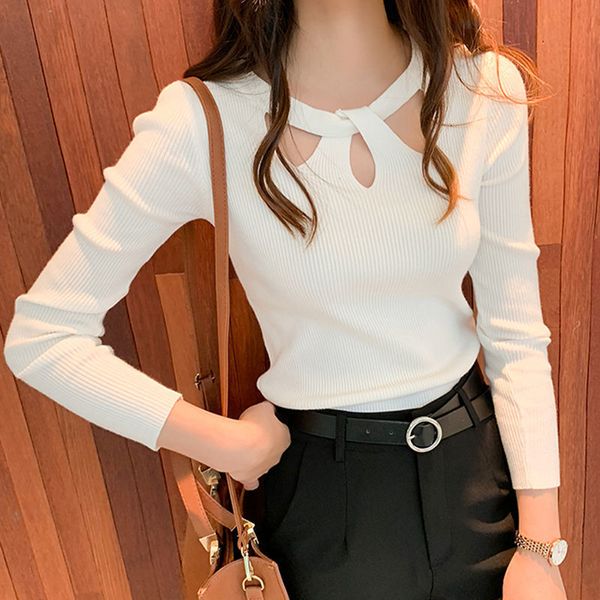 women's sweaters female glue-sweater, soft sweater for autumn/winter agpu, White;black
women's sweaters female glue-sweater, soft sweater for autumn/winter agpu, White;black