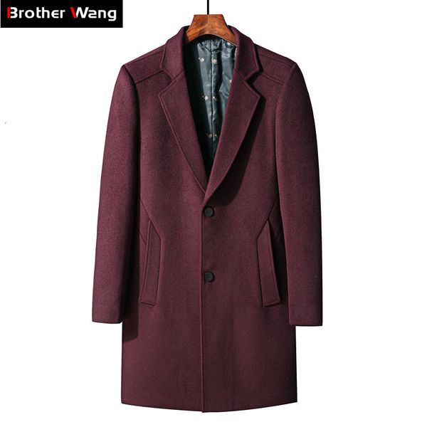 2021 winter new men thick wool coat business fashion casual long warm overcoat jacket male brand clothes gray red wine navy wld5, Black
2021 winter new men thick wool coat business fashion casual long warm overcoat jacket male brand clothes gray red wine navy wld5, Black