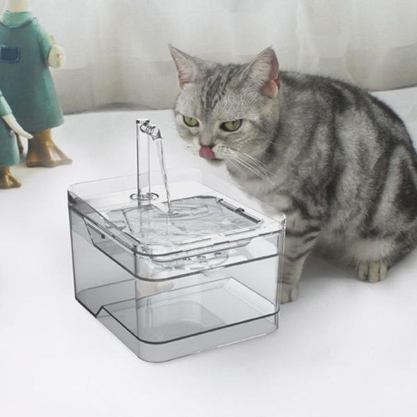 new transparent smart sensor ultra-quiet pet water dispenser pet water dispenser cat dog
new transparent smart sensor ultra-quiet pet water dispenser pet water dispenser cat dog