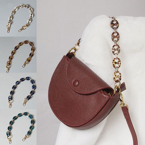 bag parts & accessories diy acrylic clutch chain resin chains mix color shoulder strap with buckle fashion leopard amber handbag accessory, Black
bag parts & accessories diy acrylic clutch chain resin chains mix color shoulder strap with buckle fashion leopard amber handbag accessory, Black