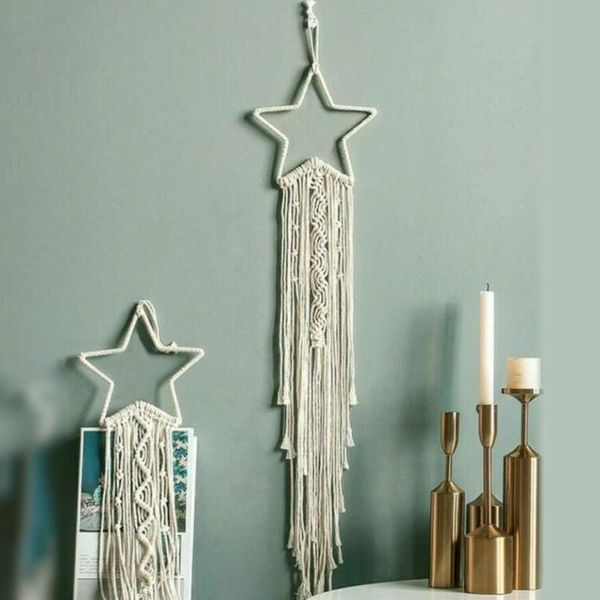 tapestries 1pc tapestry boho style hand-woven star living room decorations 20*105cm hand-made diy handicrafts
tapestries 1pc tapestry boho style hand-woven star living room decorations 20*105cm hand-made diy handicrafts