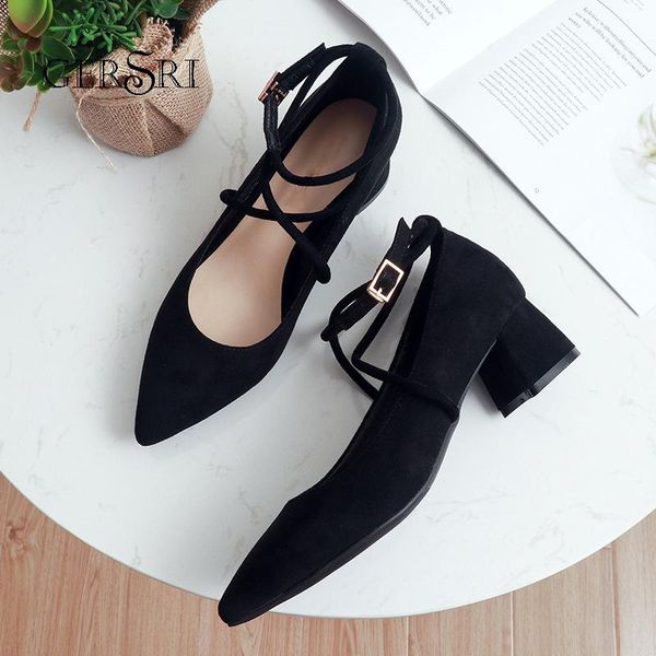 dress shoes gersri summer hasp pumps ladies square heel single pointed toe high heels wedding party women, Black
dress shoes gersri summer hasp pumps ladies square heel single pointed toe high heels wedding party women, Black