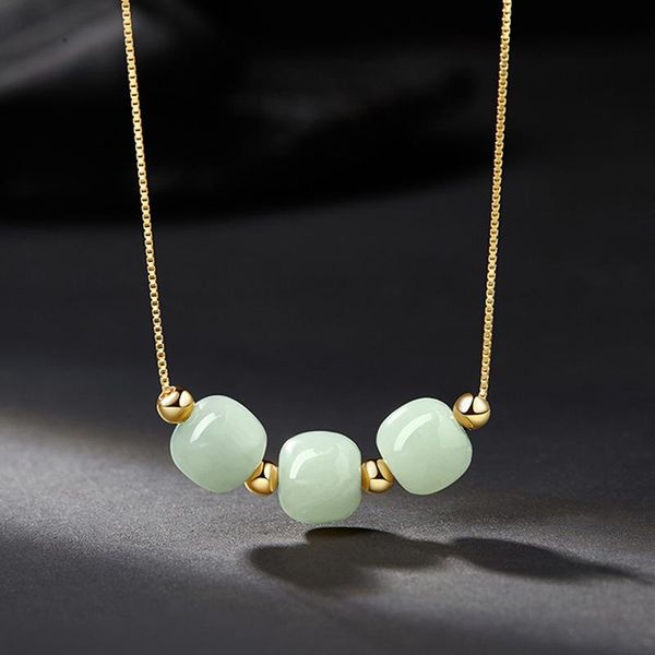 pendant necklaces fashion simple blue beads women dainty elegant charm clavicle chain french romantic style chokers design jewelry, Silver
pendant necklaces fashion simple blue beads women dainty elegant charm clavicle chain french romantic style chokers design jewelry, Silver