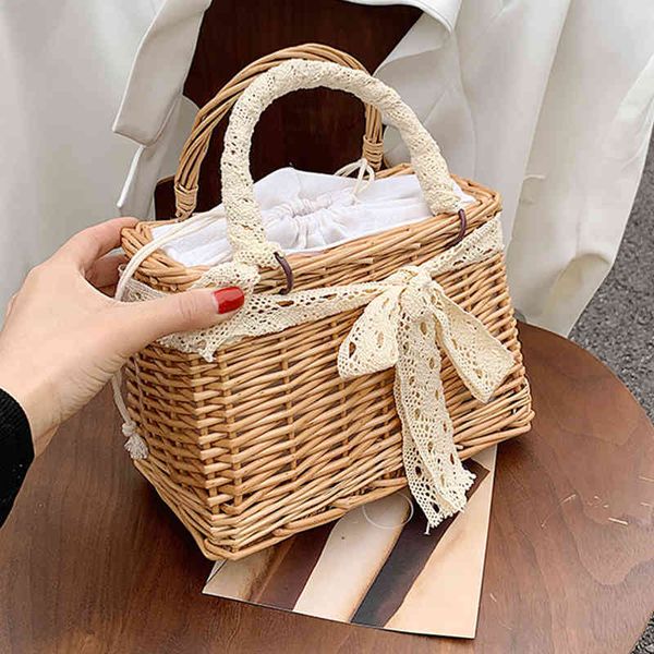the stro mini handbags 2021 new women summer rotan with bow dame shoulder fashion women's beach small bags
the stro mini handbags 2021 new women summer rotan with bow dame shoulder fashion women's beach small bags