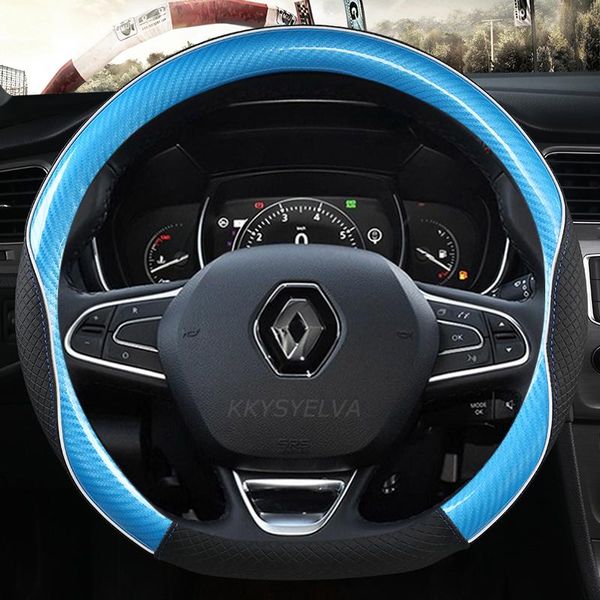 steering wheel covers 38cm for scenic 1 2 3 4 grand megane car cover microfiber leather + carbon fiber auto accessories
steering wheel covers 38cm for scenic 1 2 3 4 grand megane car cover microfiber leather + carbon fiber auto accessories