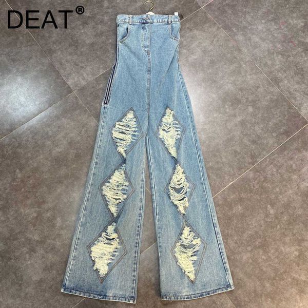 deat women side zipper personality hole cool handsome street jumpsuit solid color fashion spring summer 11d1274 210709, Black;white
deat women side zipper personality hole cool handsome street jumpsuit solid color fashion spring summer 11d1274 210709, Black;white