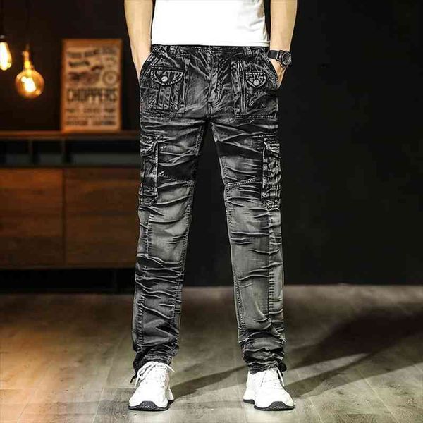 men cargo pants work pants brand male trousers cotton multi pocket male outdoors pant parkour casual men style trousers 107, Black
men cargo pants work pants brand male trousers cotton multi pocket male outdoors pant parkour casual men style trousers 107, Black